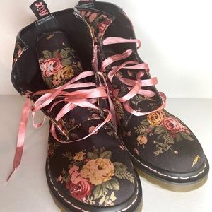 Floral Dr. Martens
